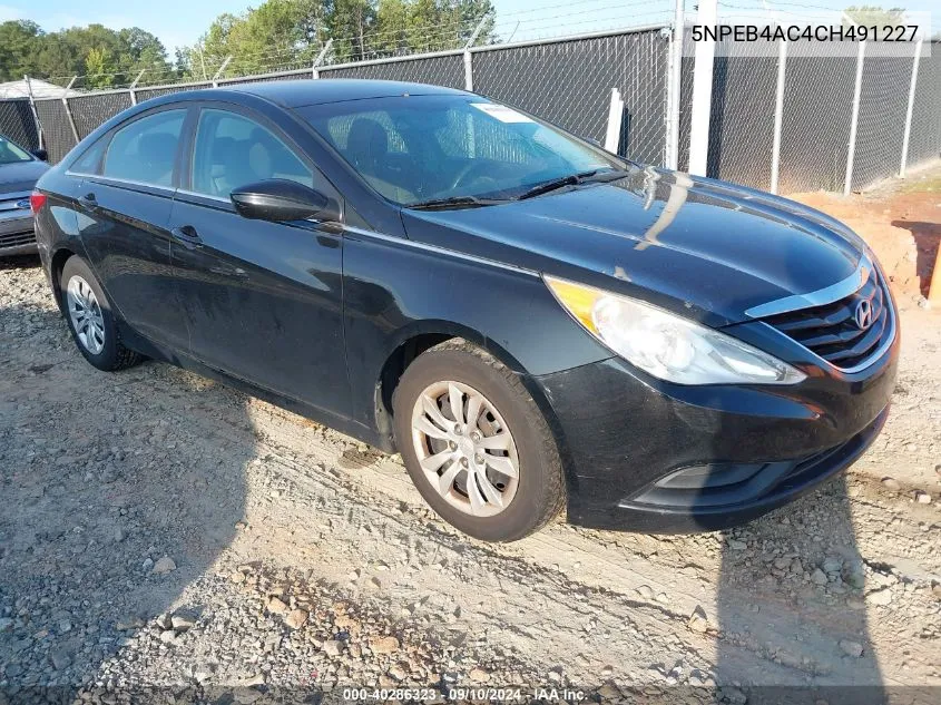 5NPEB4AC4CH491227 2012 Hyundai Sonata Gls