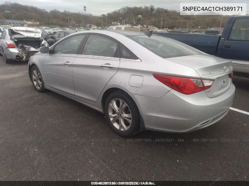 5NPEC4AC1CH389171 2012 Hyundai Sonata Limited