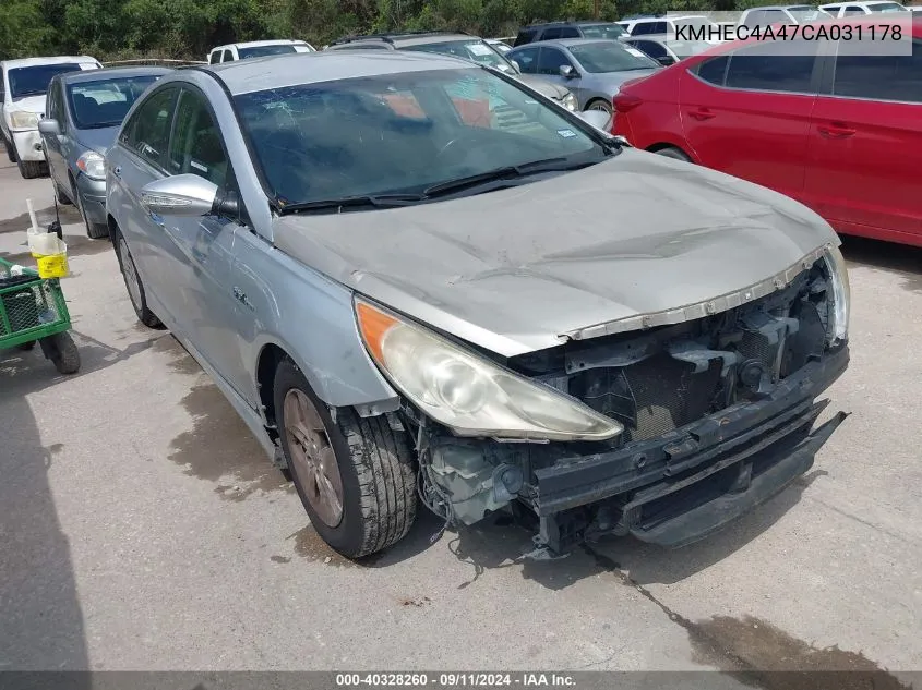 KMHEC4A47CA031178 2012 Hyundai Sonata Hybrid Hybrid