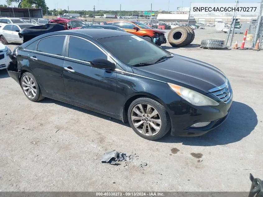 2012 Hyundai Sonata Se VIN: 5NPEC4AC6CH470277 Lot: 40338273