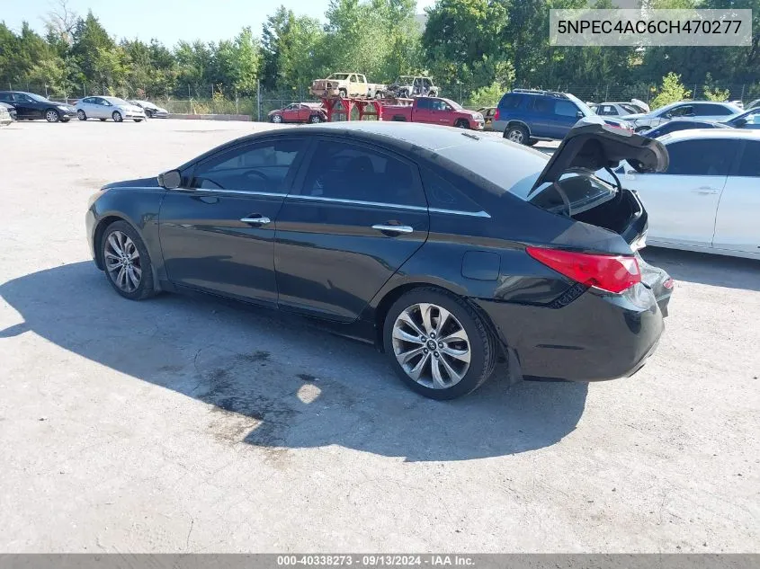 5NPEC4AC6CH470277 2012 Hyundai Sonata Se