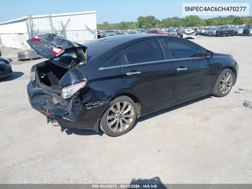 5NPEC4AC6CH470277 2012 Hyundai Sonata Se