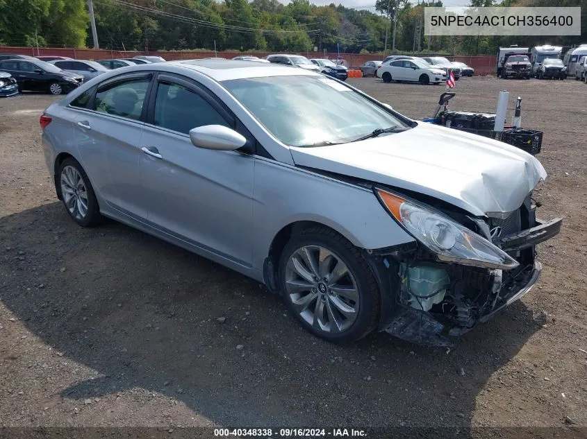 5NPEC4AC1CH356400 2012 Hyundai Sonata Se