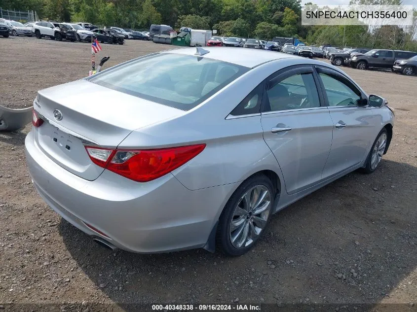 5NPEC4AC1CH356400 2012 Hyundai Sonata Se