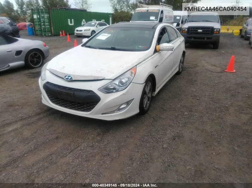 KMHEC4A46CA040454 2012 Hyundai Sonata Hybrid