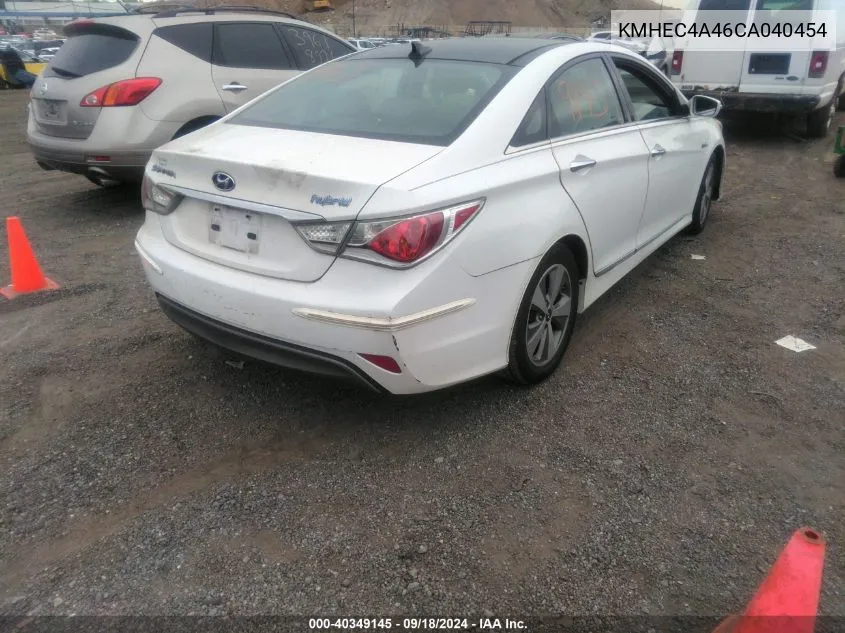 KMHEC4A46CA040454 2012 Hyundai Sonata Hybrid