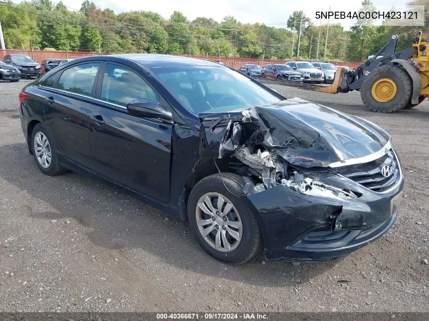 5NPEB4AC0CH423121 2012 Hyundai Sonata Gls