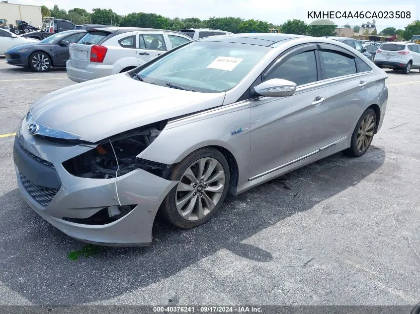 2012 Hyundai Sonata Hybrid VIN: KMHEC4A46CA023508 Lot: 40376241