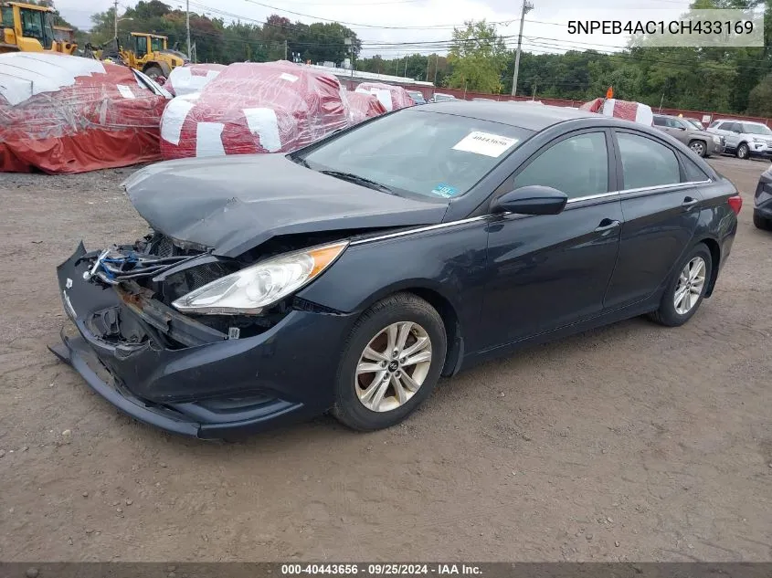 5NPEB4AC1CH433169 2012 Hyundai Sonata Gls