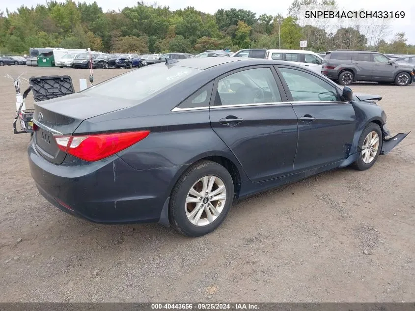 5NPEB4AC1CH433169 2012 Hyundai Sonata Gls