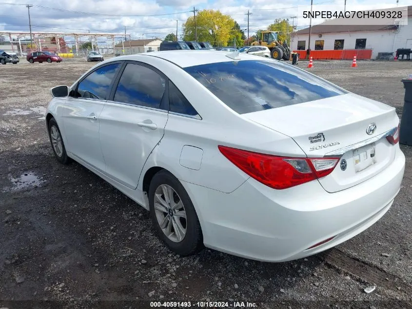 5NPEB4AC7CH409328 2012 Hyundai Sonata Gls