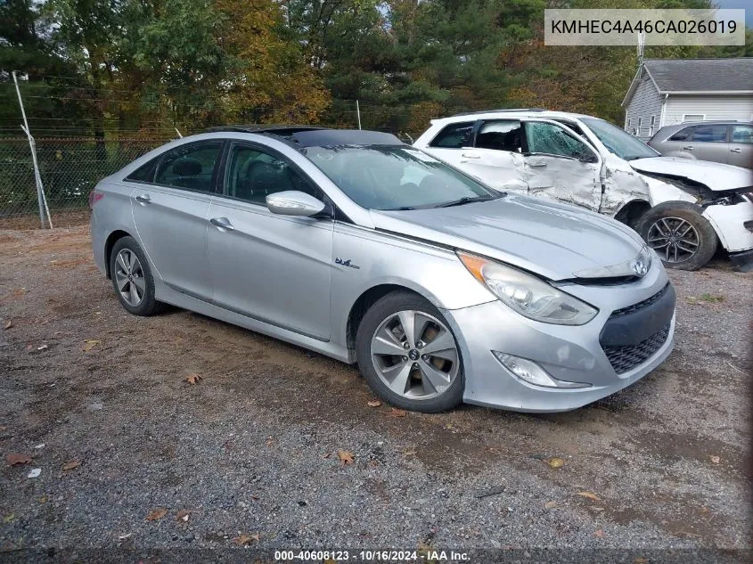 KMHEC4A46CA026019 2012 Hyundai Sonata Hybrid