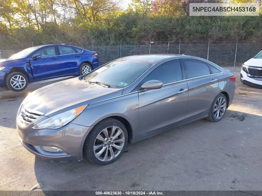 5NPEC4AB5CH453168 2012 Hyundai Sonata Se 2.0T