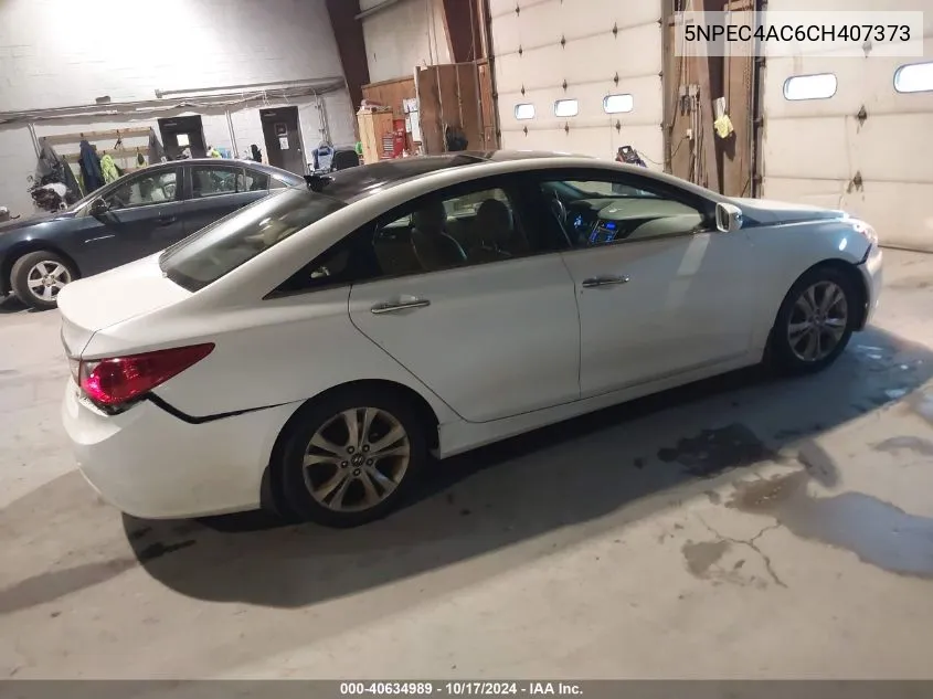 5NPEC4AC6CH407373 2012 Hyundai Sonata Limited