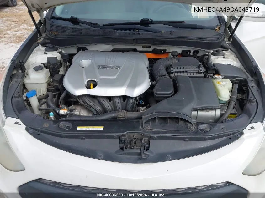 KMHEC4A49CA043719 2012 Hyundai Sonata Hybrid