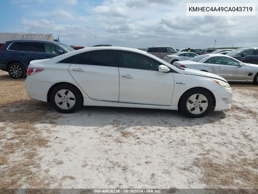 KMHEC4A49CA043719 2012 Hyundai Sonata Hybrid