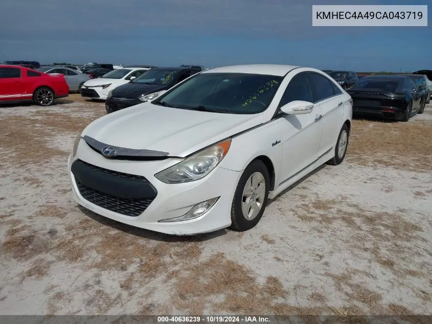 KMHEC4A49CA043719 2012 Hyundai Sonata Hybrid