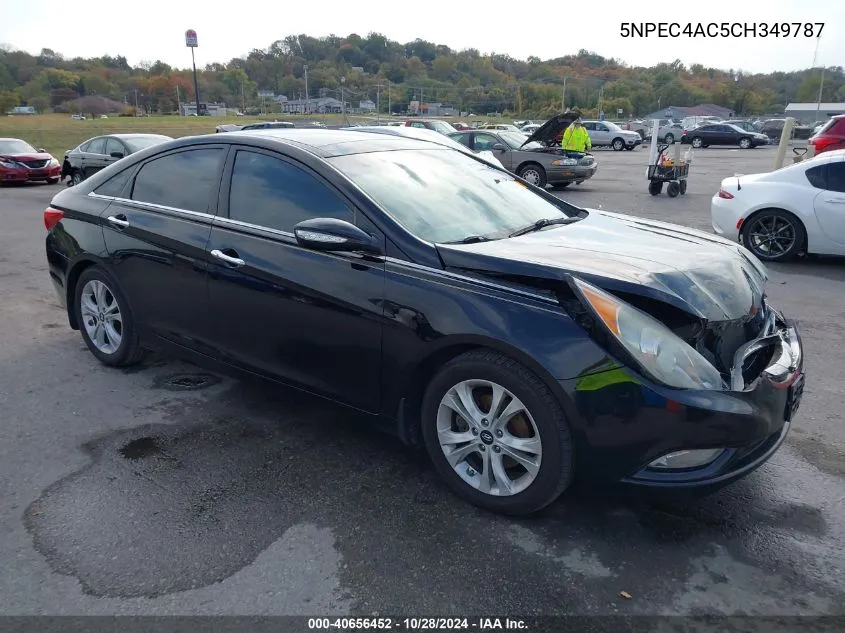 2012 Hyundai Sonata Limited VIN: 5NPEC4AC5CH349787 Lot: 40656452