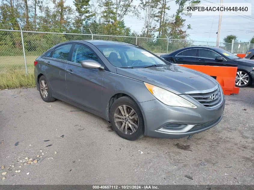 5NPEB4AC4CH448460 2012 Hyundai Sonata Gls