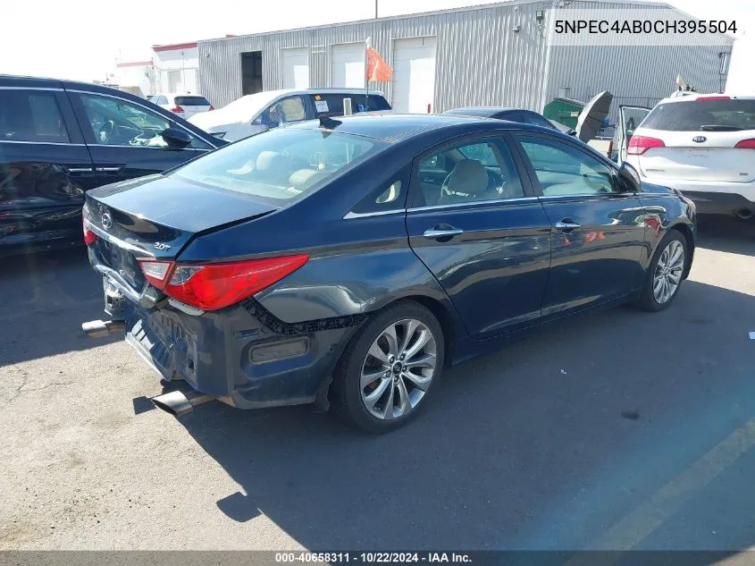 5NPEC4AB0CH395504 2012 Hyundai Sonata Limited 2.0T