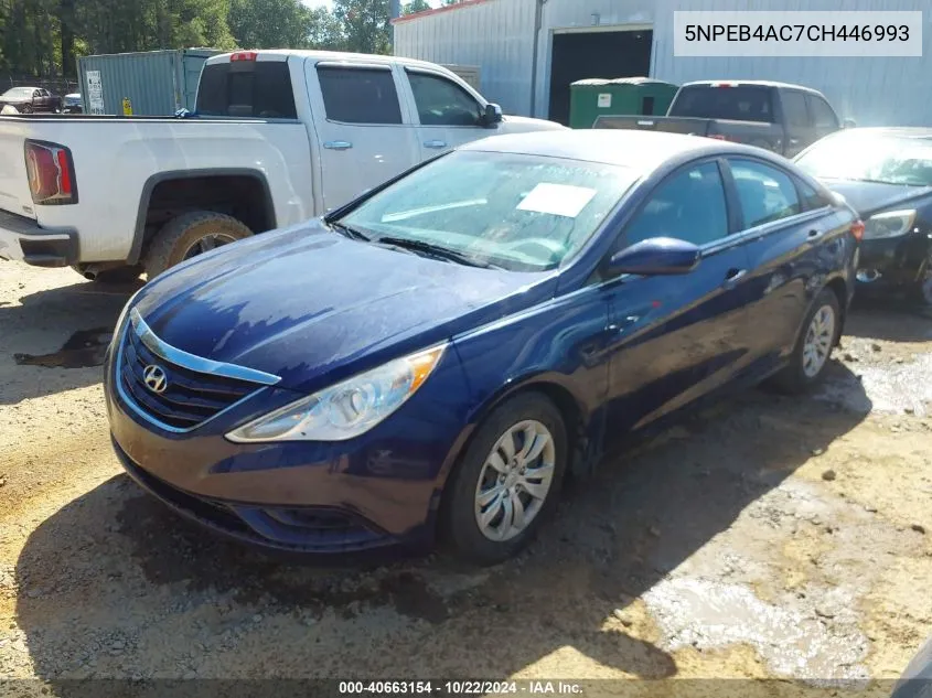 5NPEB4AC7CH446993 2012 Hyundai Sonata Gls