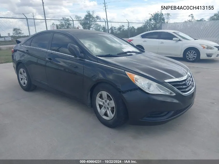 5NPEB4AC0CH413155 2012 Hyundai Sonata Gls