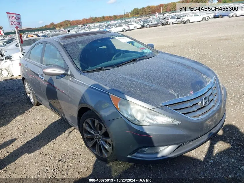 2012 Hyundai Sonata Se 2.0T VIN: 5NPEC4AB5CH456300 Lot: 40675019