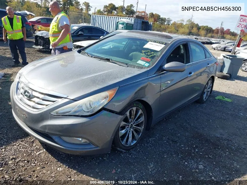 2012 Hyundai Sonata Se 2.0T VIN: 5NPEC4AB5CH456300 Lot: 40675019