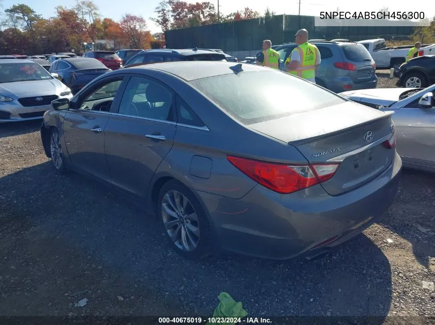 2012 Hyundai Sonata Se 2.0T VIN: 5NPEC4AB5CH456300 Lot: 40675019