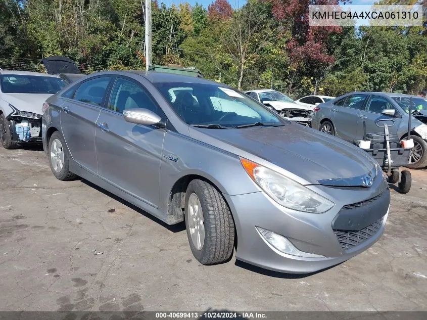 2012 Hyundai Sonata Hybrid VIN: KMHEC4A4XCA061310 Lot: 40699413