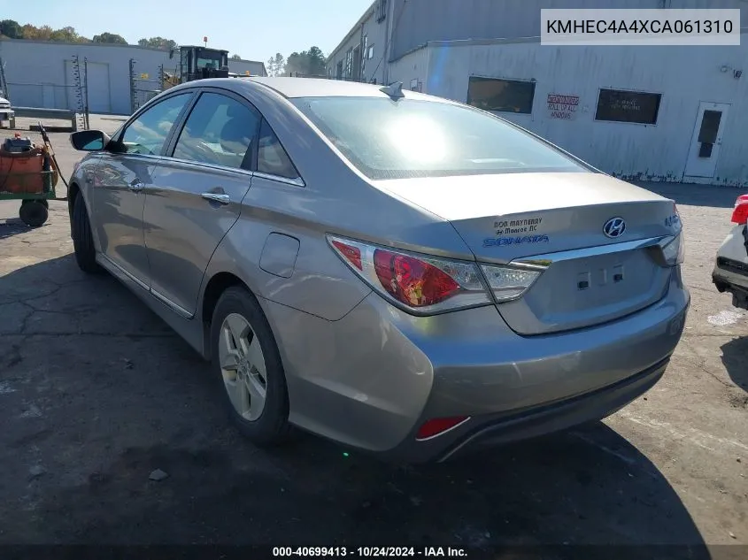 2012 Hyundai Sonata Hybrid VIN: KMHEC4A4XCA061310 Lot: 40699413