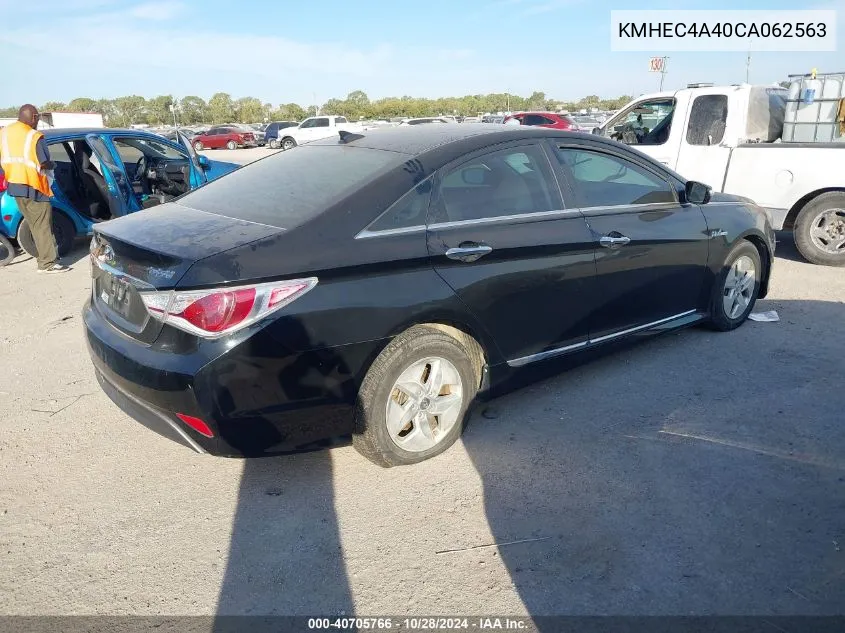 KMHEC4A40CA062563 2012 Hyundai Sonata Hybrid