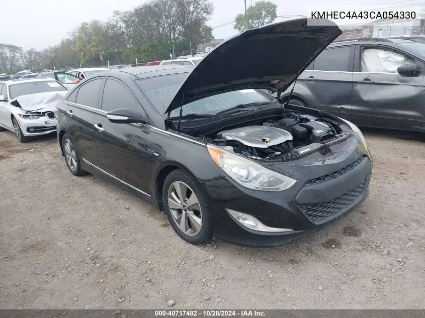 2012 Hyundai Sonata Hybrid VIN: KMHEC4A43CA054330 Lot: 40717482