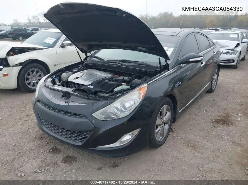 2012 Hyundai Sonata Hybrid VIN: KMHEC4A43CA054330 Lot: 40717482