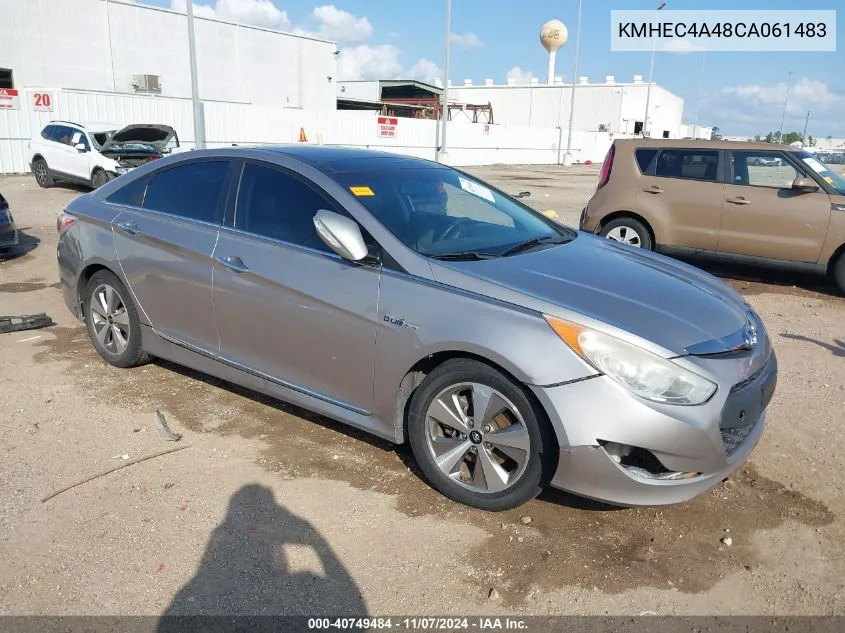 2012 Hyundai Sonata Hybrid VIN: KMHEC4A48CA061483 Lot: 40749484