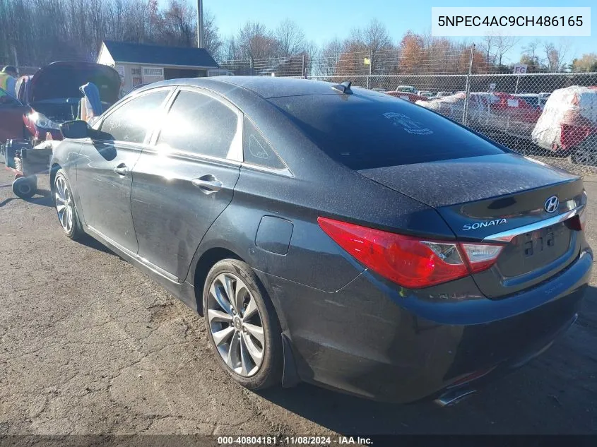 2012 Hyundai Sonata Se VIN: 5NPEC4AC9CH486165 Lot: 40804181