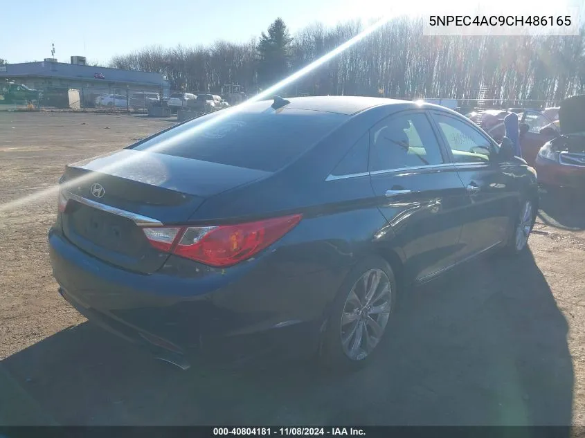 2012 Hyundai Sonata Se VIN: 5NPEC4AC9CH486165 Lot: 40804181