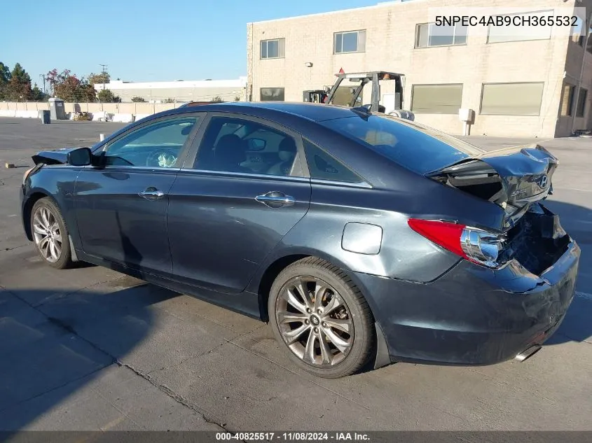 2012 Hyundai Sonata Se 2.0T VIN: 5NPEC4AB9CH365532 Lot: 40825517