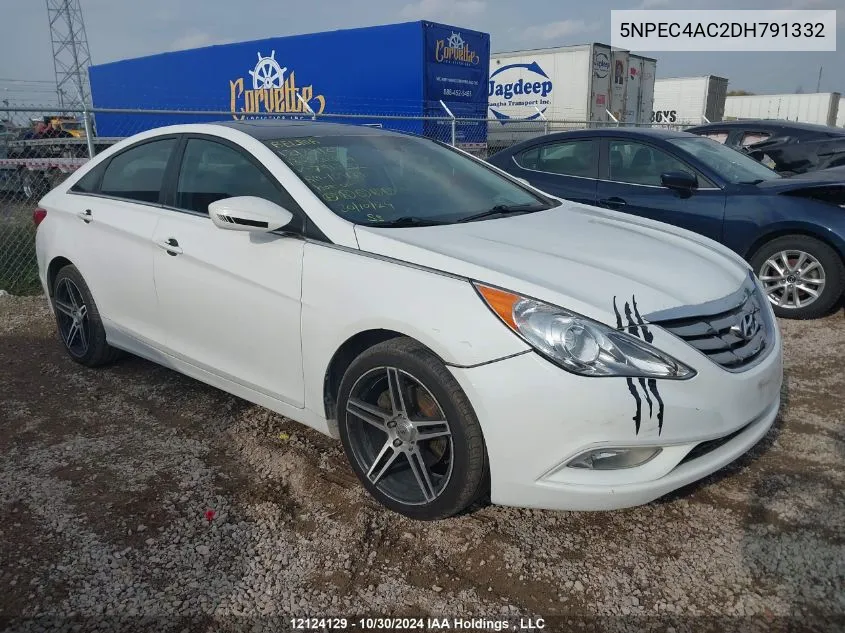 2013 Hyundai Sonata VIN: 5NPEC4AC2DH791332 Lot: 12124129