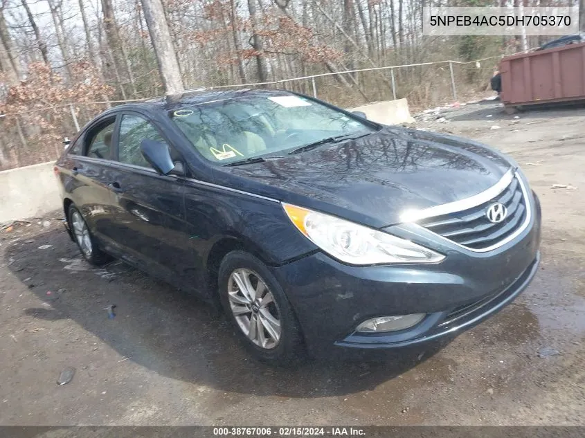 2013 Hyundai Sonata Gls VIN: 5NPEB4AC5DH705370 Lot: 38767006