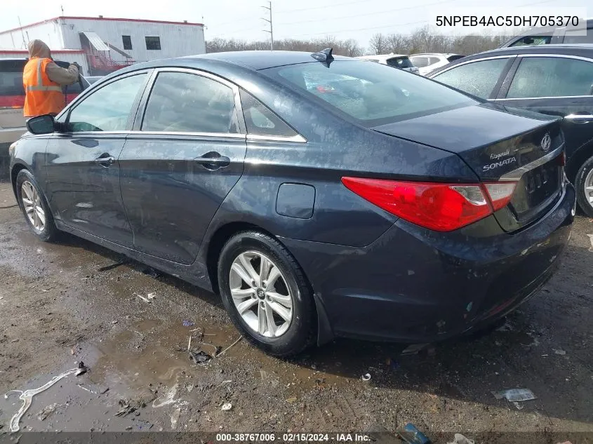 2013 Hyundai Sonata Gls VIN: 5NPEB4AC5DH705370 Lot: 38767006