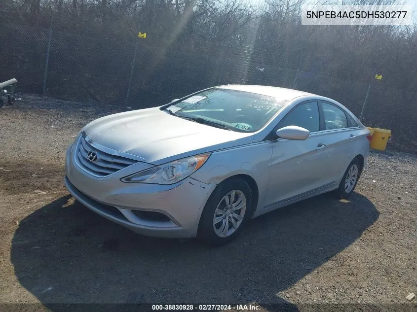 2013 Hyundai Sonata Gls VIN: 5NPEB4AC5DH530277 Lot: 40547454