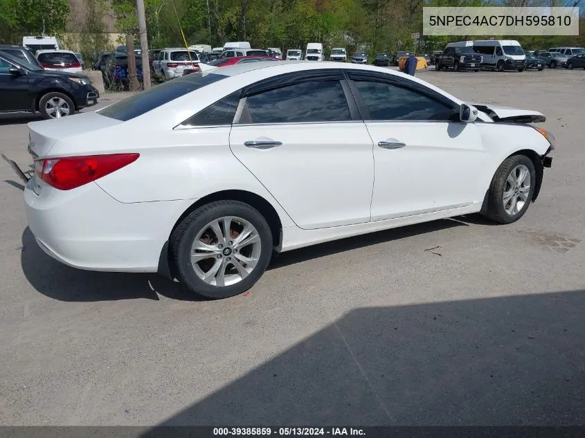 2013 Hyundai Sonata Limited VIN: 5NPEC4AC7DH595810 Lot: 39385859