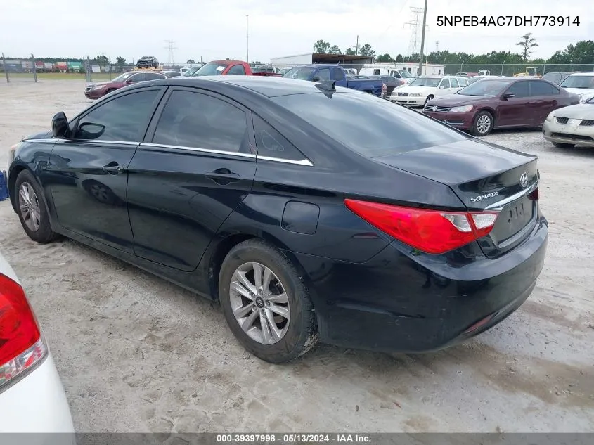 5NPEB4AC7DH773914 2013 Hyundai Sonata Gls