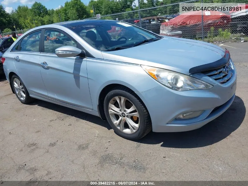 5NPEC4AC8DH618981 2013 Hyundai Sonata Limited