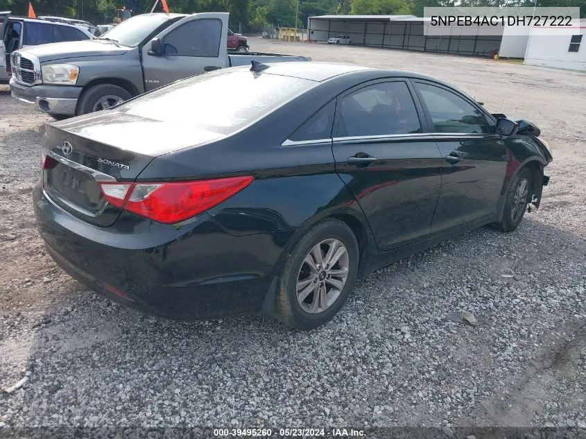 2013 Hyundai Sonata Gls VIN: 5NPEB4AC1DH727222 Lot: 39495260