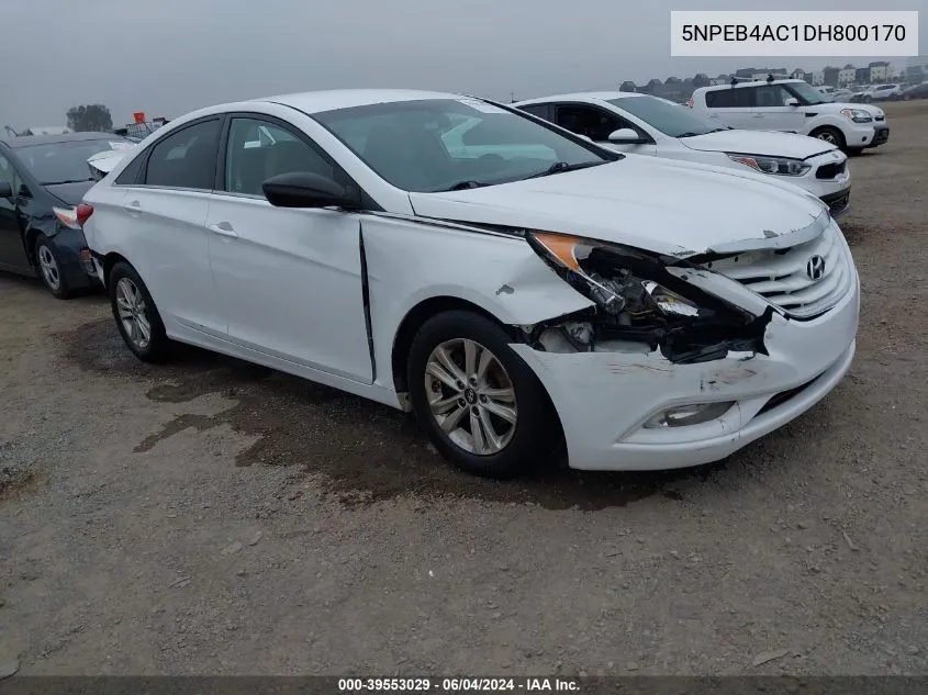 5NPEB4AC1DH800170 2013 Hyundai Sonata Gls