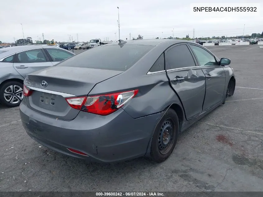 5NPEB4AC4DH555932 2013 Hyundai Sonata Gls