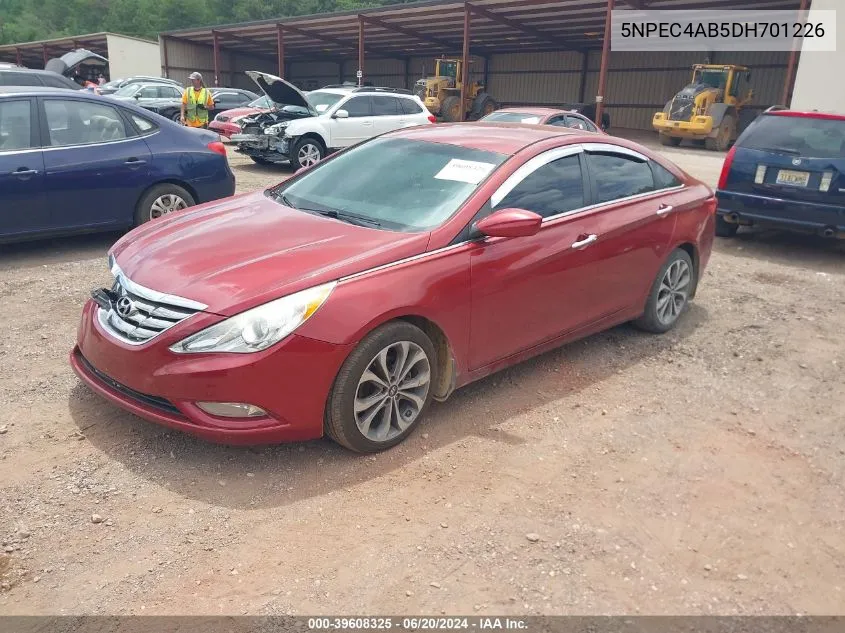 5NPEC4AB5DH701226 2013 Hyundai Sonata Se 2.0T