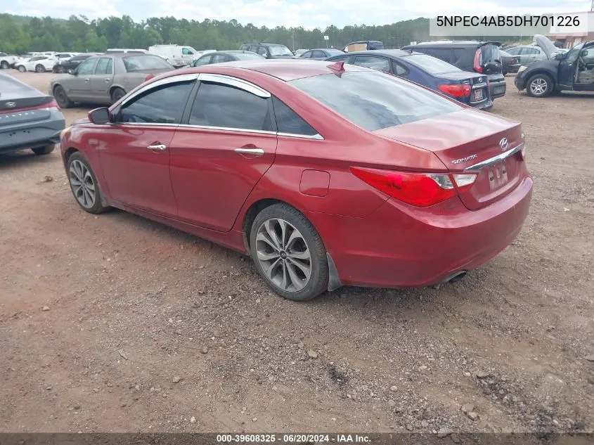 5NPEC4AB5DH701226 2013 Hyundai Sonata Se 2.0T